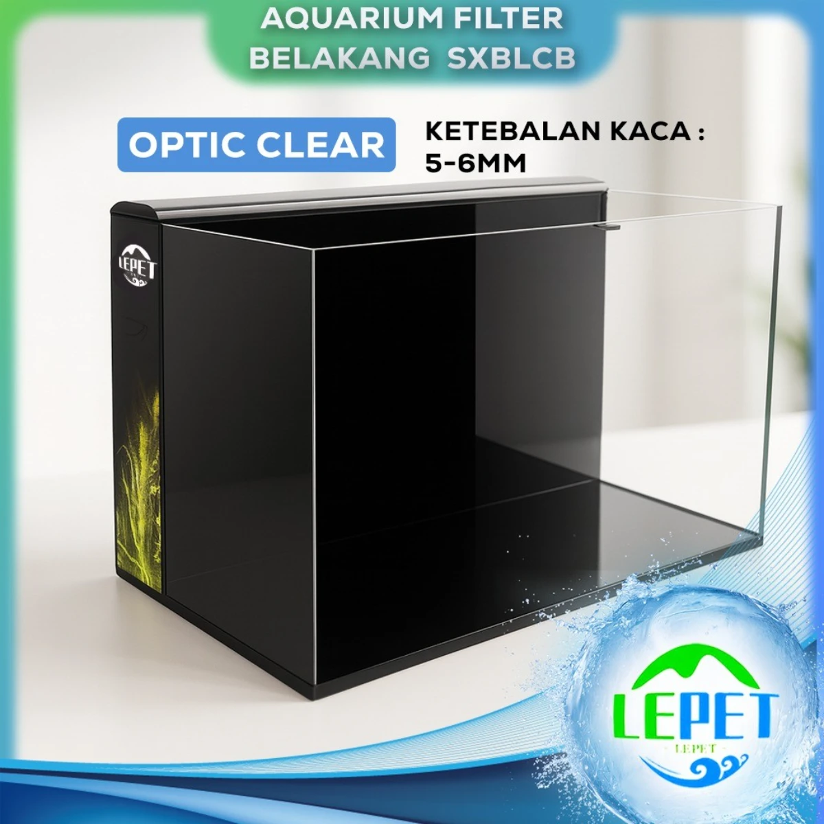 Akuarium Ikan Optic Clear