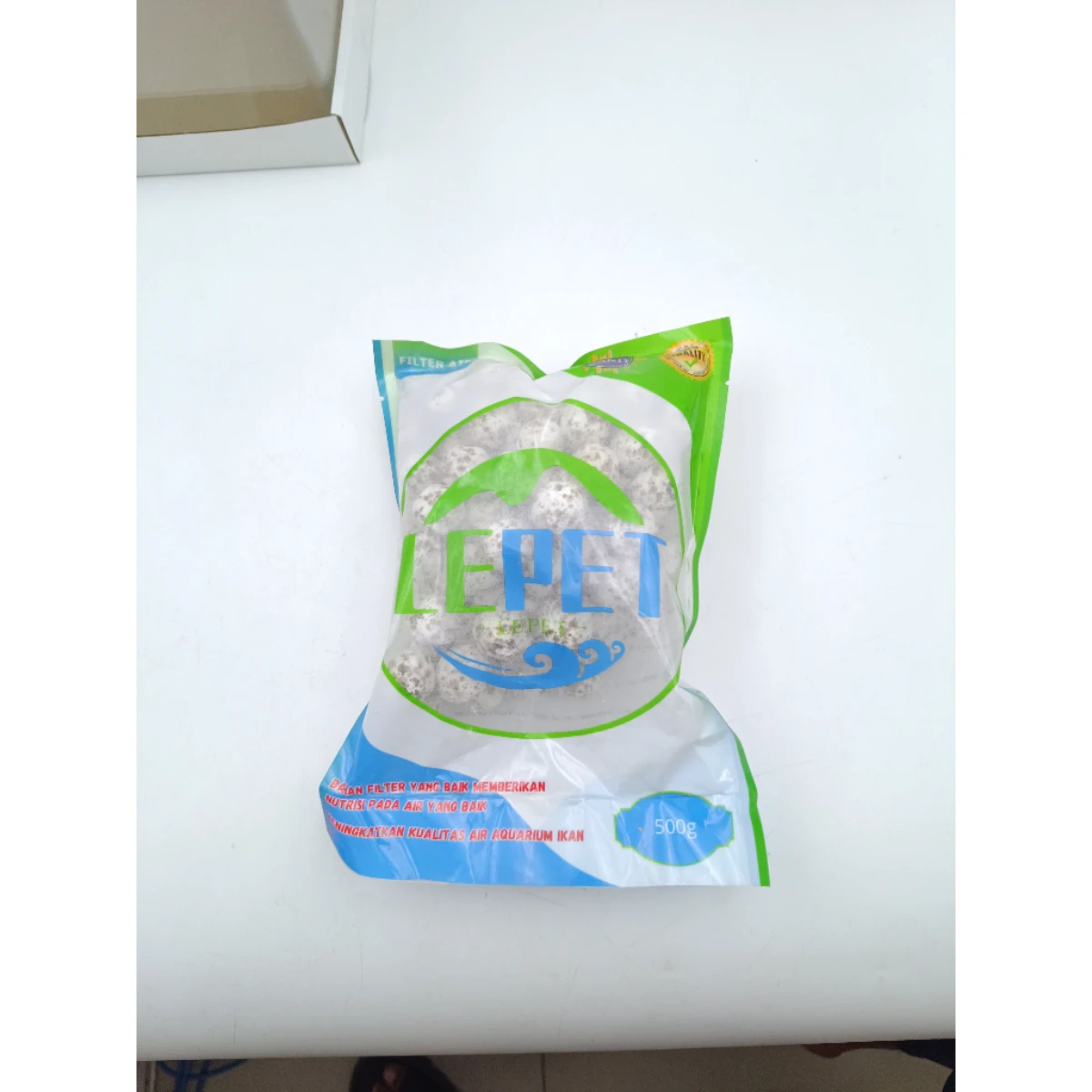 LEPET BIO BALL SUPER MEDIA FILTER AQUARIUM UK 2cm RUMAH BAKTERI 500G foto 3