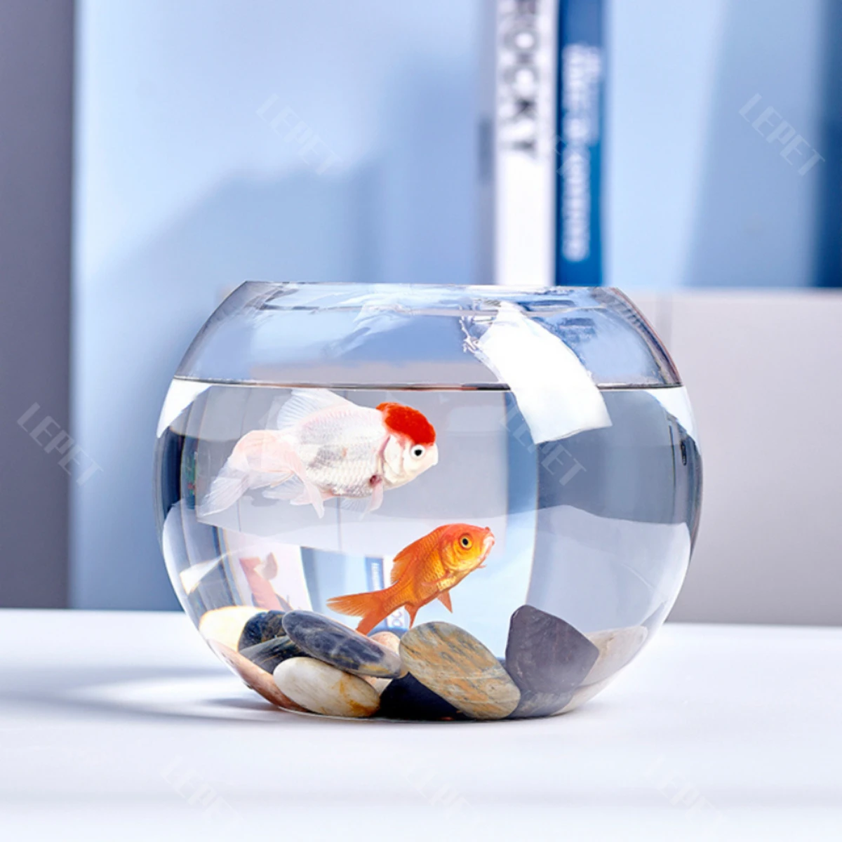 LEPET AQUARIUM MINI KECIL A26-2 / A26-3 AKUARIUM IKAN CUPANG HIAS / KURA-KURA foto 6