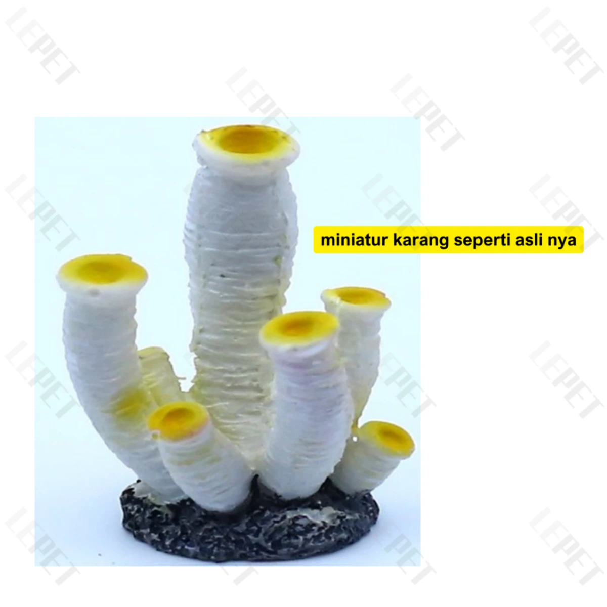 LEPET Miniatur Anemon Laut Utk Bermain Sensory Anak / Topping Cake / Diorama / Terrarium foto 4