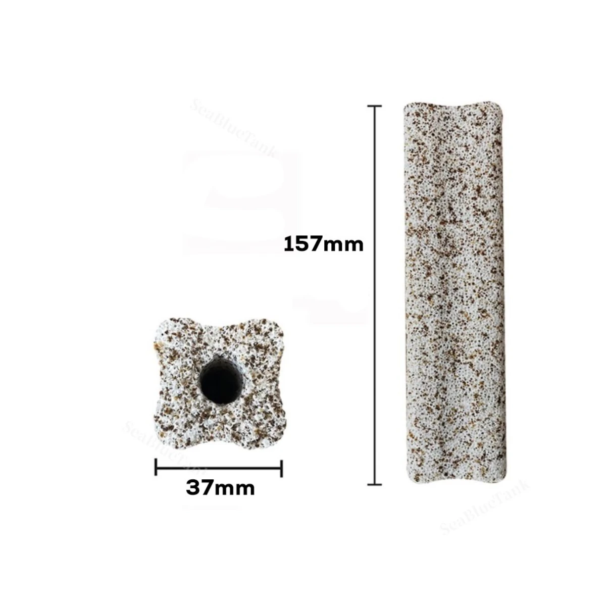 LEPET MEDIA FILTER ECO BIO BLOCK 15.5cm x 3.5cm RUMAH BAKTERI MOMOGI AQUARIUM REEF TANK foto 5