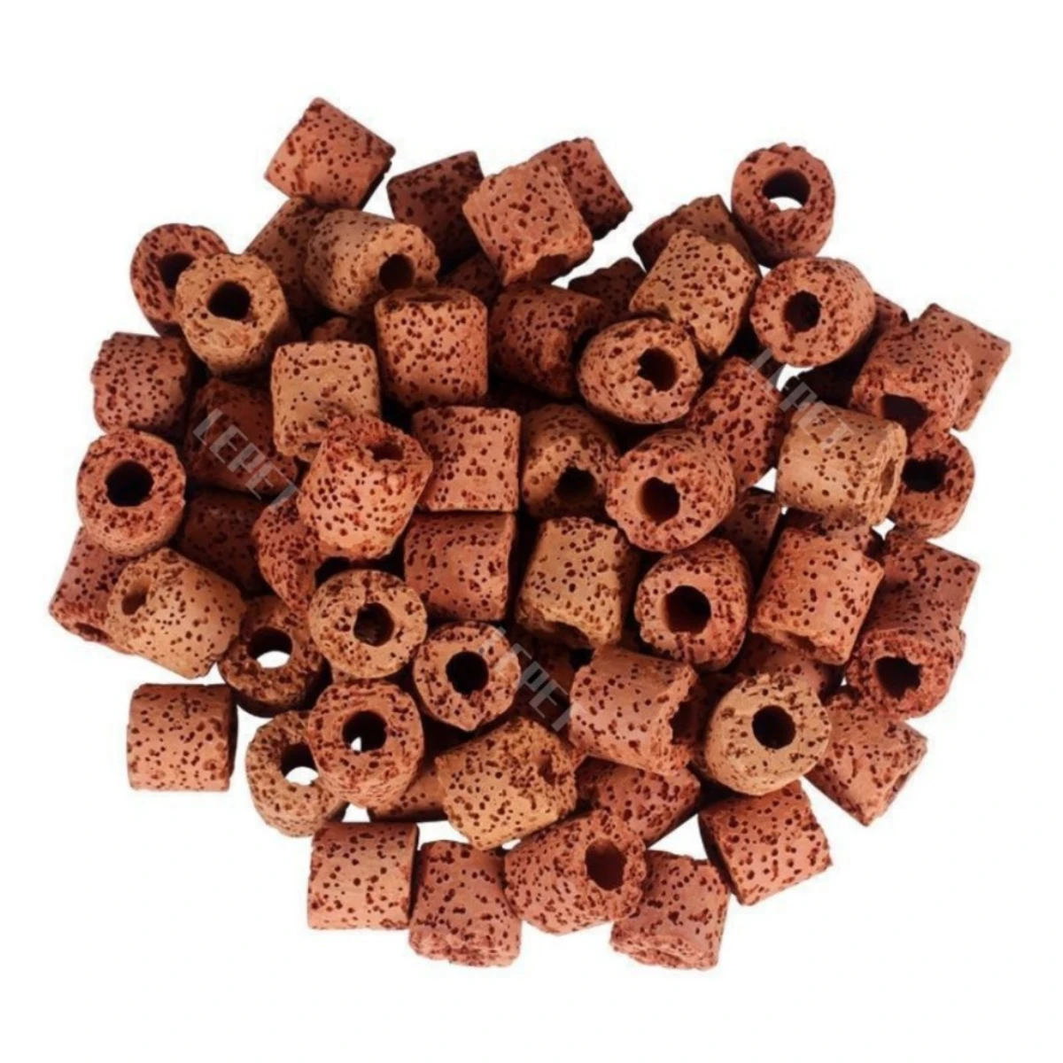 LEPET BIORING INFRARED bio ring pori pourus MERAH/PUTIH media filter biologis 500G foto 2