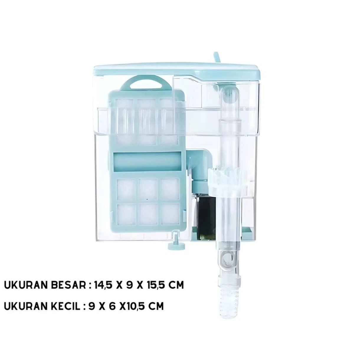 LEPET Filter Gantung PJ16S/PJ16L Hanging Filter Aquarium 3 Watt/6Watt Aquascape foto 3