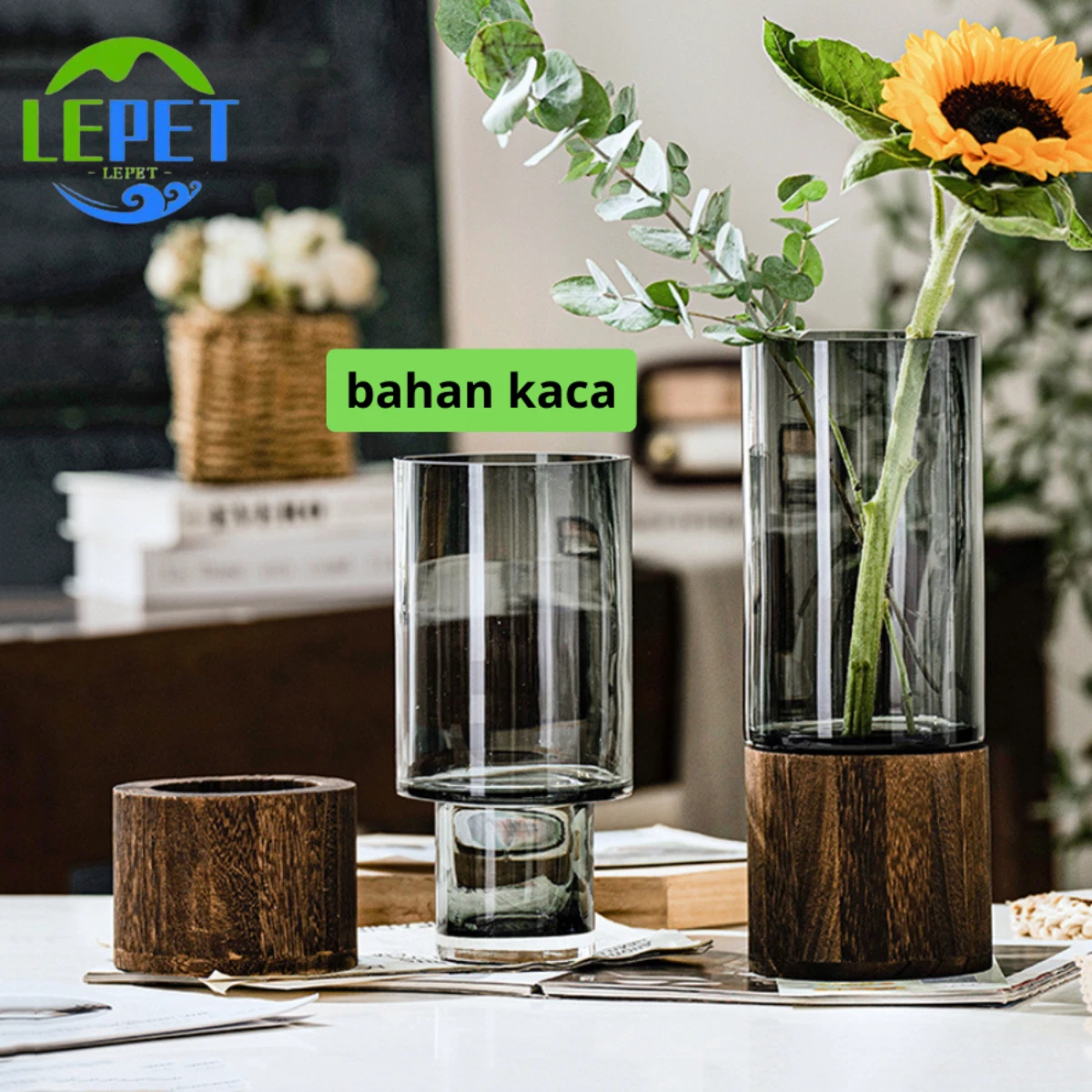 LEPET AQUARIUM MINI KECIL A32-2 / AKUARIUM IKAN CUPANG HIAS