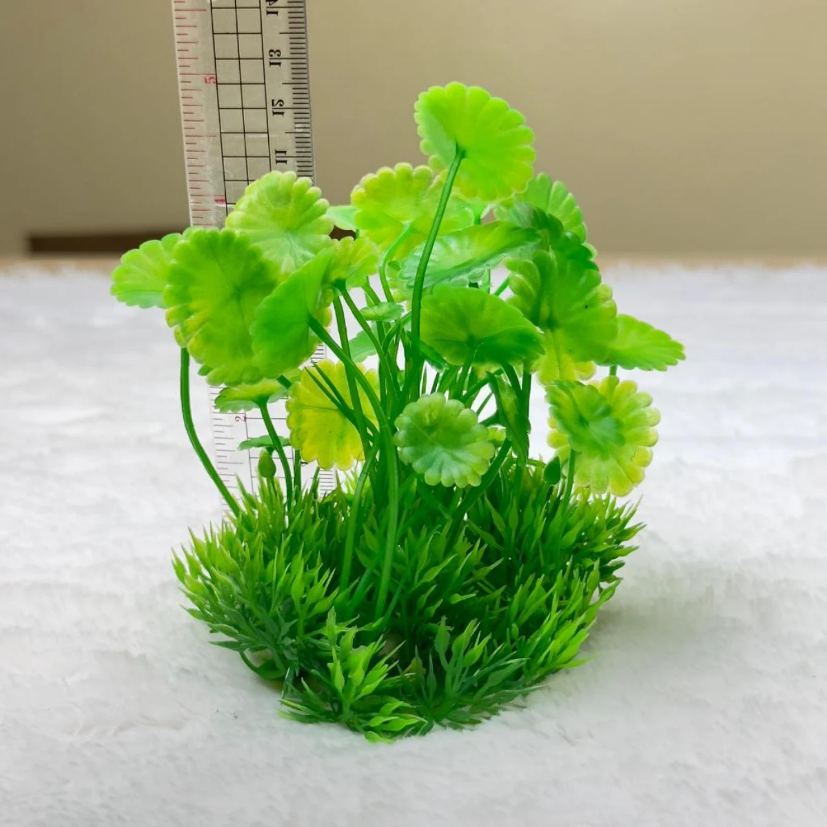LEPET Hiasan Aquarium c12/c10/c03/c01 / a01 Tanaman Aquarium pelastik foto 2