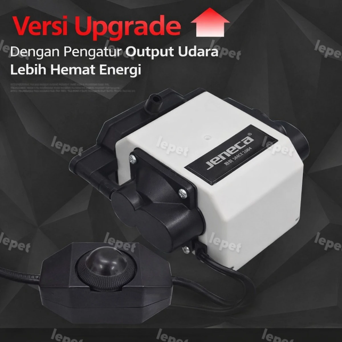 LEPET Pompa Udara Akuarium DB-58, Pompa aerator untuk Budidaya Ikan, Pompa Udara Volume Besar yang Senyap foto 6