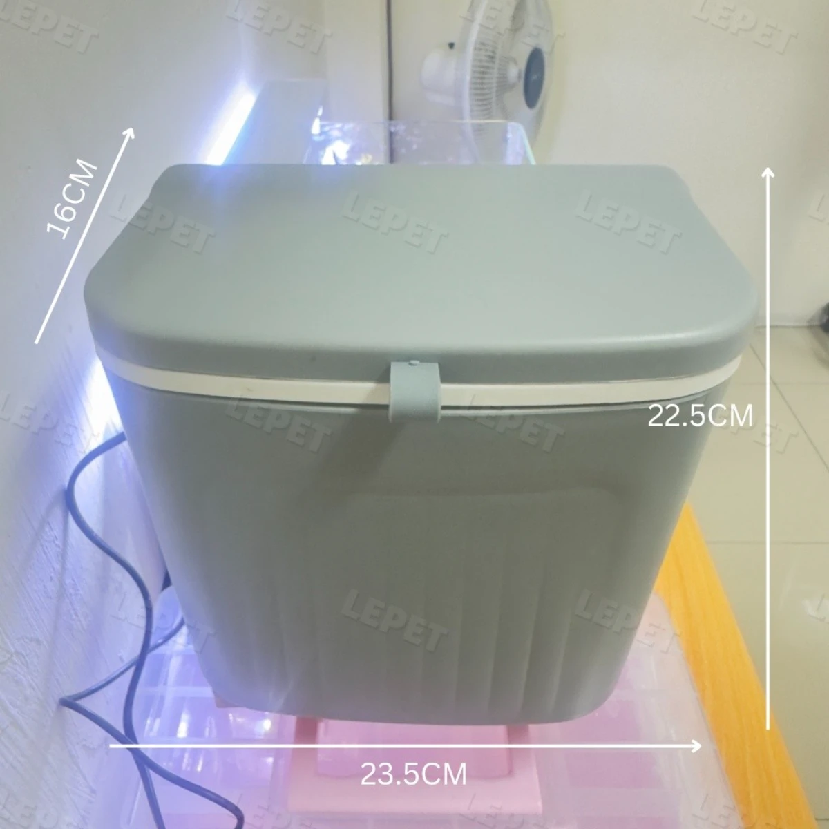 LEPET filter ikan DIY lengkap dengan media filter KHUSUS aquarium 60cm keatas foto 2