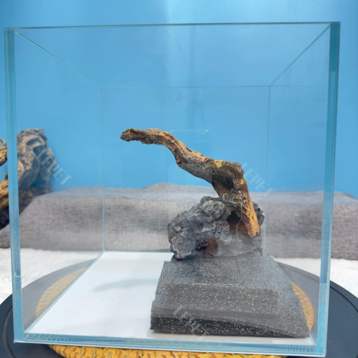 LEPET kayu aquascape imitasi 01/04s/05-3/06-1 hiasan aquarium / dekorasi aquarium foto 7