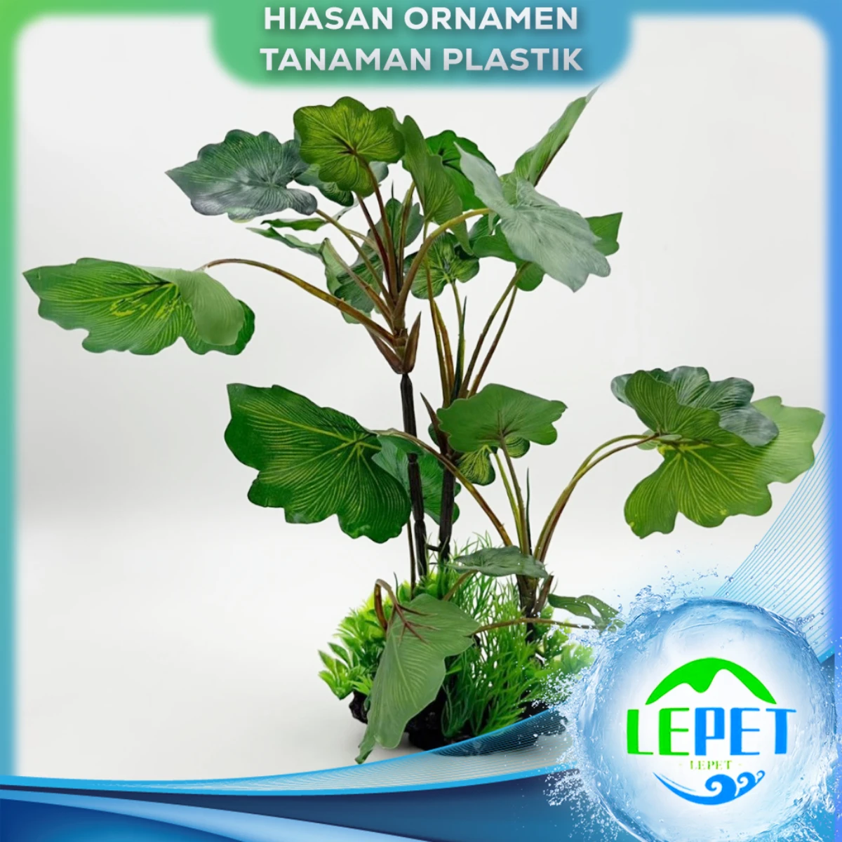 LEPET Hiasan Aquarium PC5407 KE07 Tanaman Aquarium pelastik