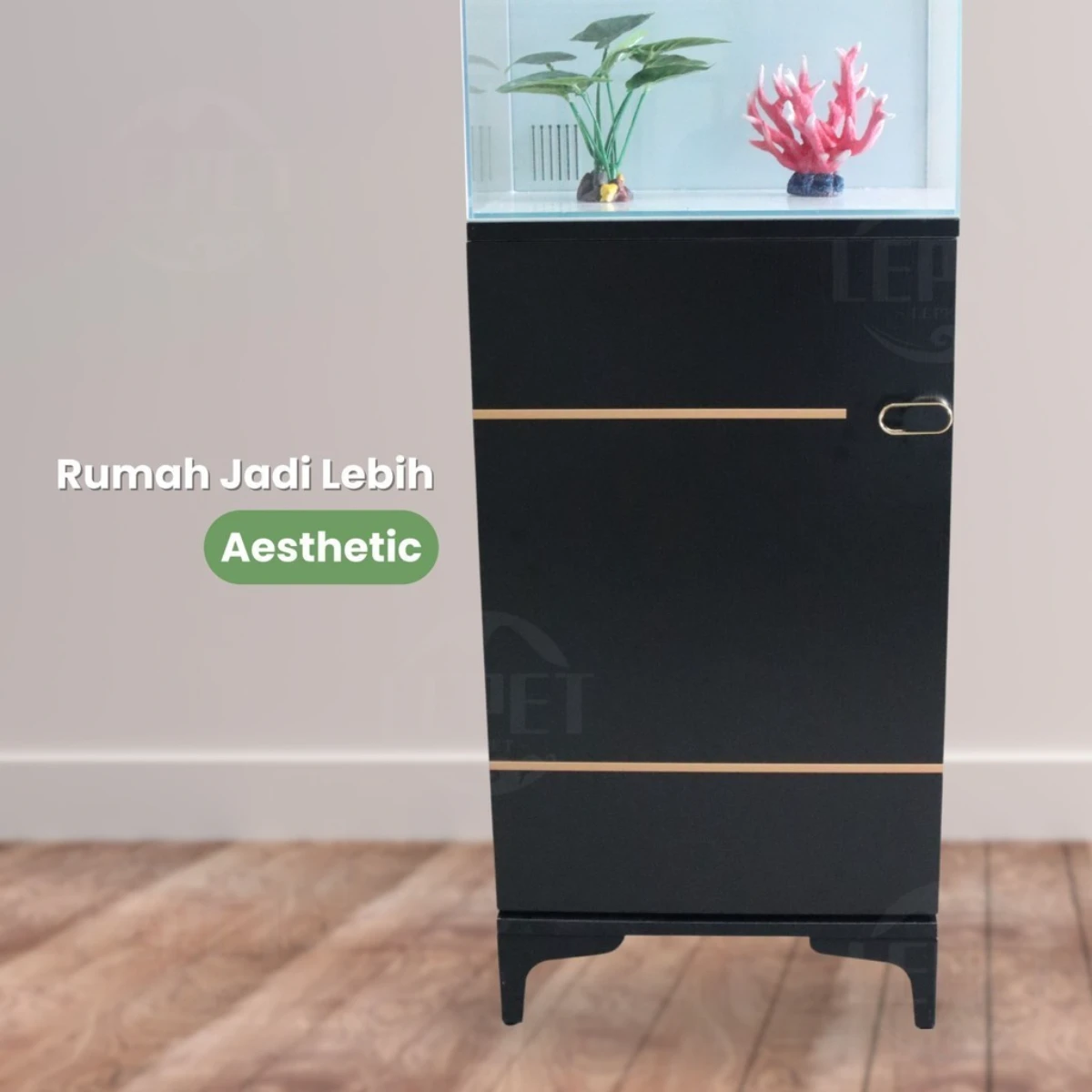 LEPET lemari kabinet aquarium 510F(40cm)/ Kabinet aquarium / meja aquascape / akuarium cabinet foto 4