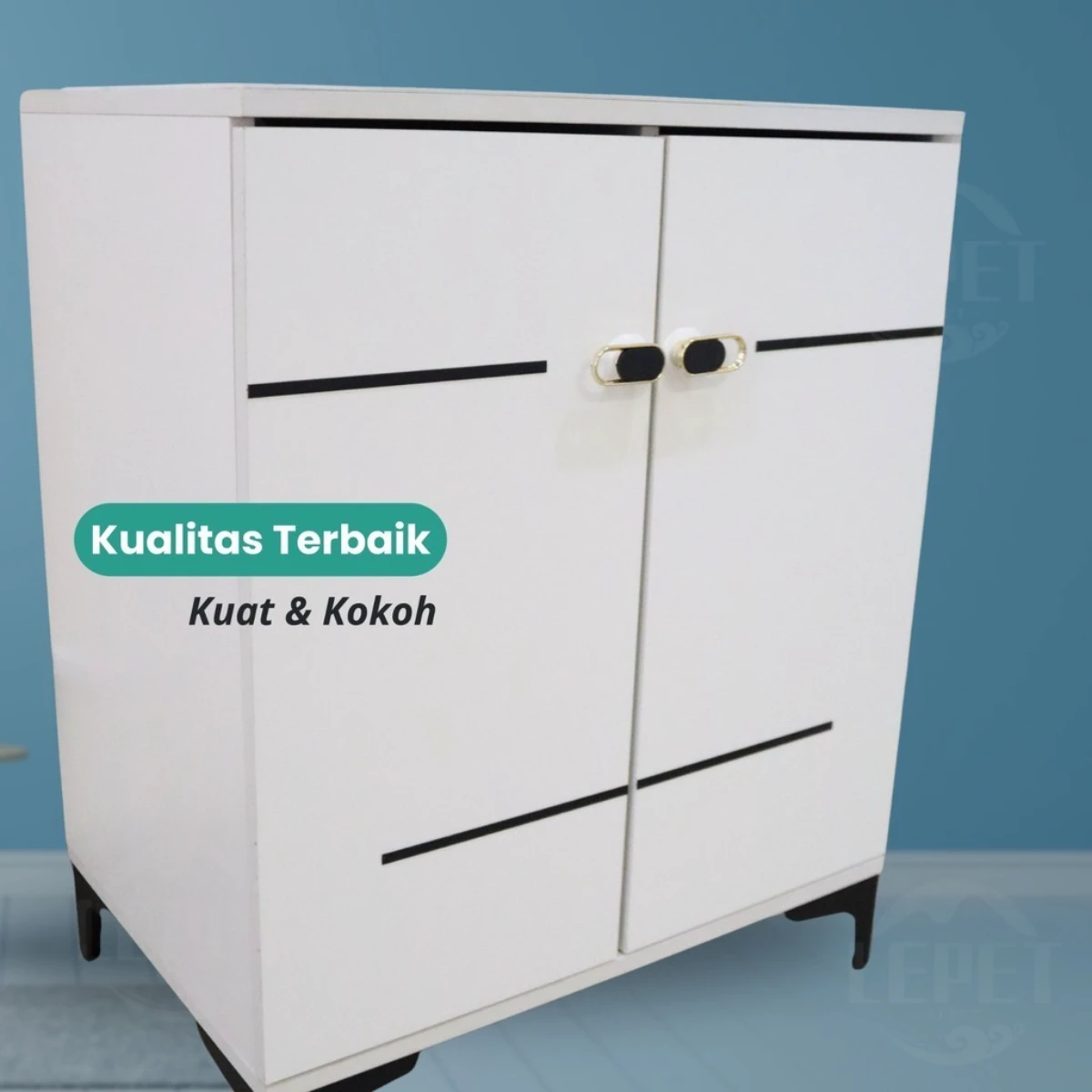 LEPET lemari kabinet aquarium 510F(80cm)/ Kabinet aquarium / meja aquascape / akuarium cabinet foto 6