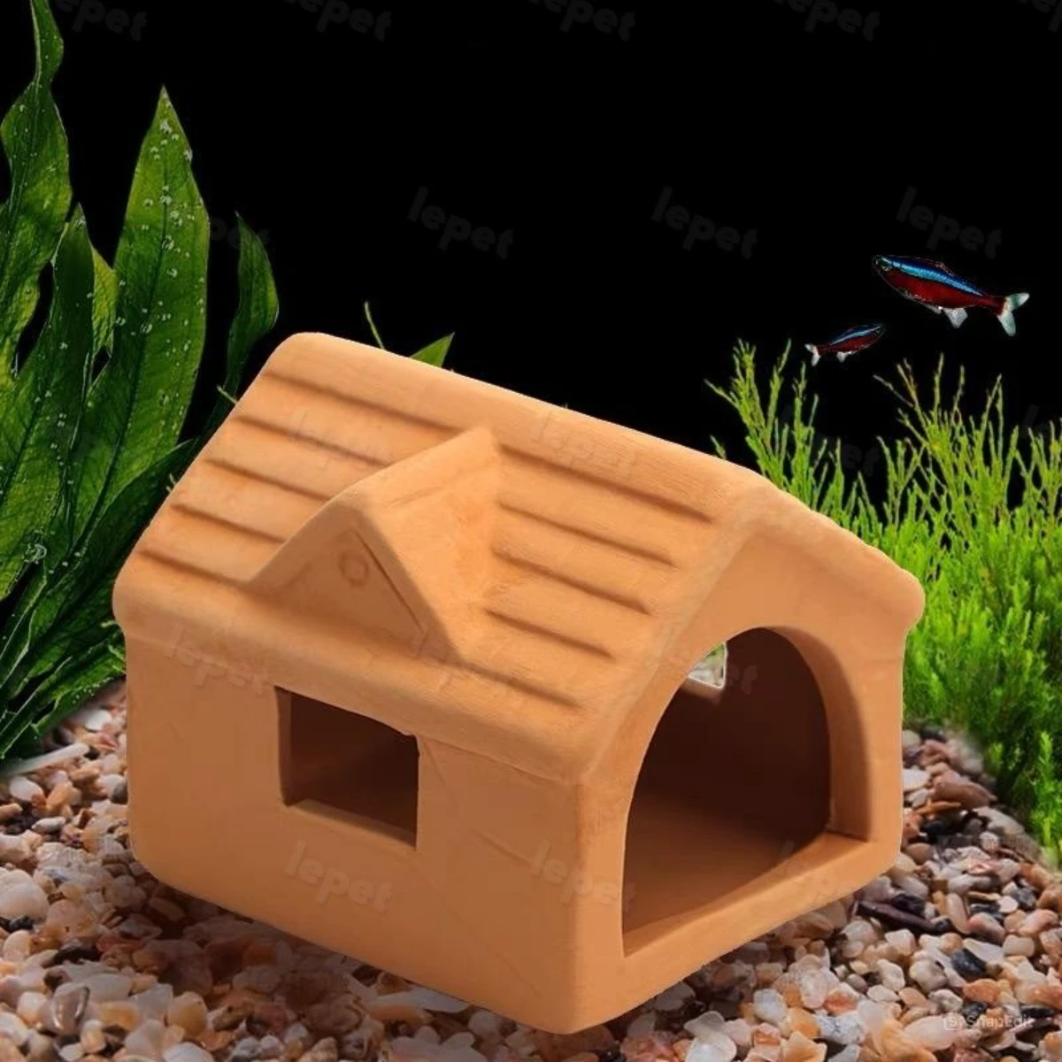 LEPET Hiasan Aquarium XX06 / XX07 / XX10 / XX13 / XX136 / XX147 Dekorasi Ornamen Simulasi foto 6