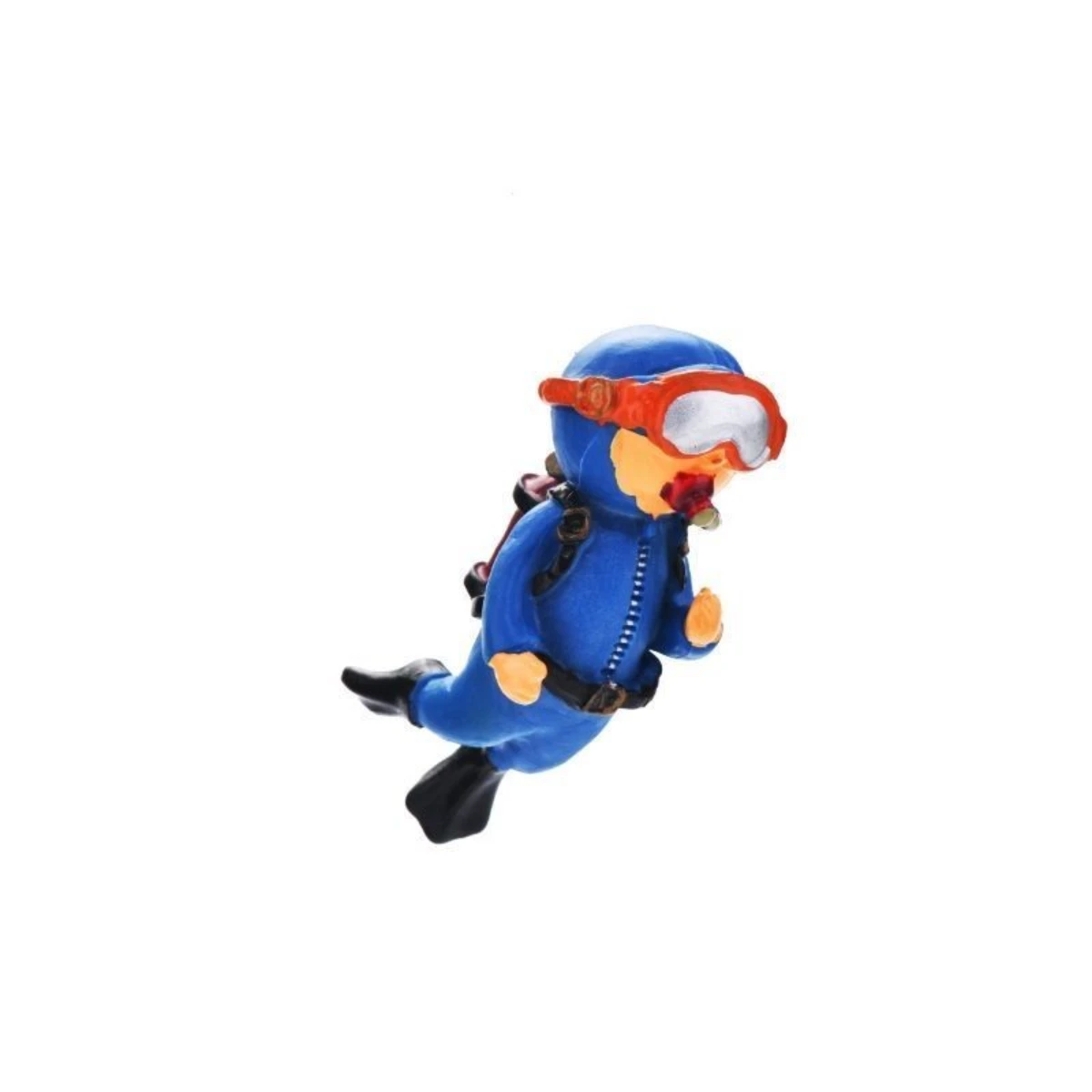 LEPET Hiasan Ornamen Penyelam Aquarium PJ18/PJ25/PJ26 Miniatur Penyelam Bahan Resin Untuk Dekorasi Hiasan Akuarium foto 2