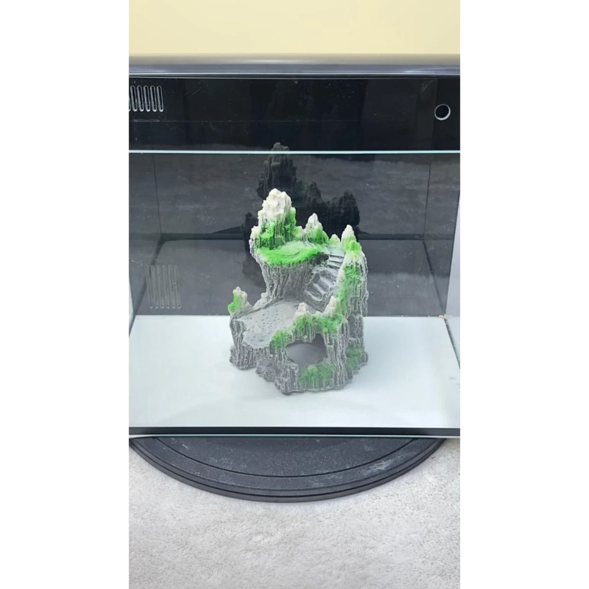 LEPET Hiasan Aquarium 118/ Tangki Ikan Iansekap Bebatuan Dekorasi Resin Ornamen Simulasi Batu foto 2