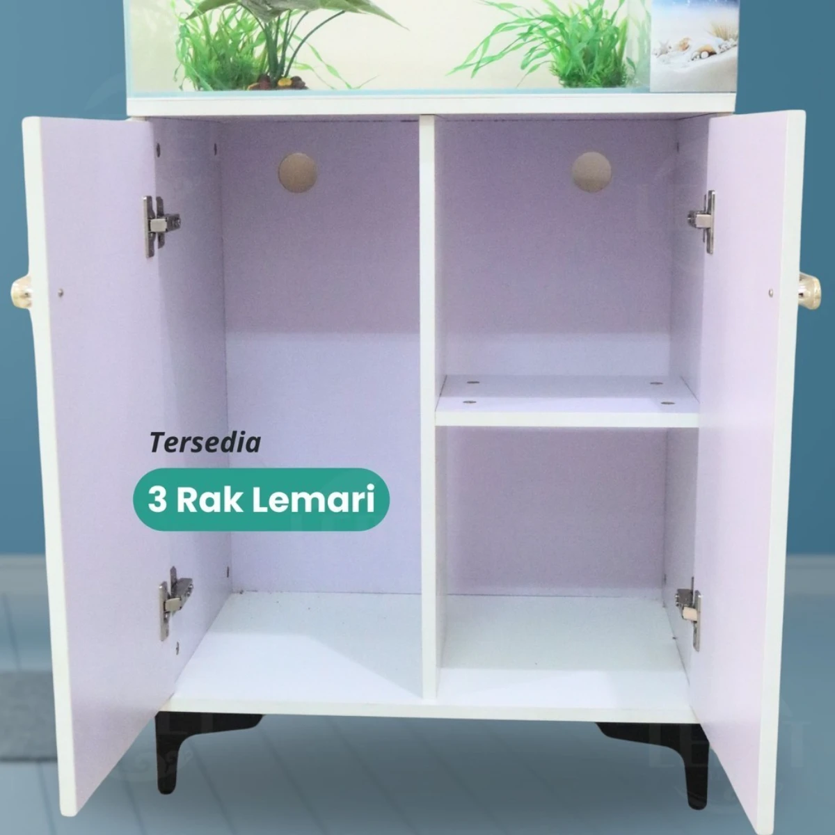 LEPET lemari kabinet aquarium 510F(50cm/60cm)/ Kabinet aquarium / meja aquascape / akuarium cabinet foto 2