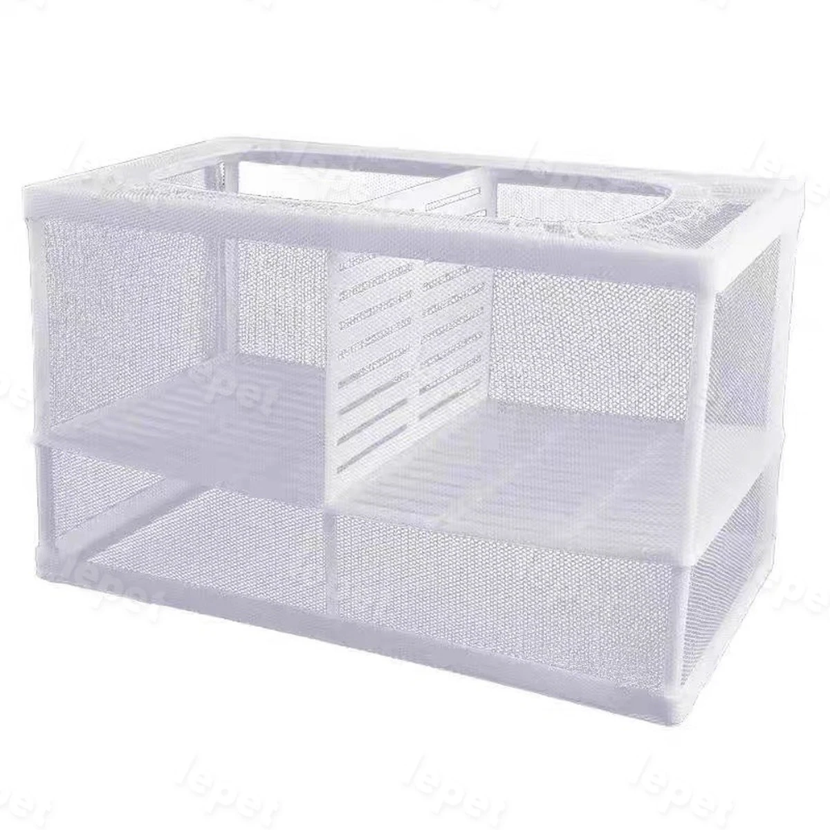LEPET Box Karantina Ikan PJ55S/PJ55L Net Breeder Breeding Jaring Pemisah Karantina Ikan Aquarium foto 2