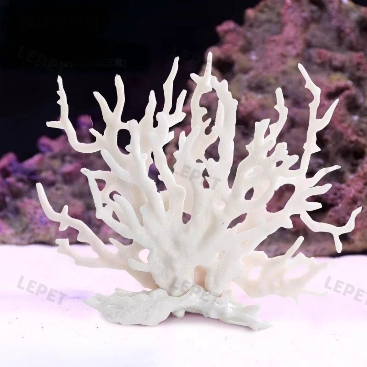 LEPET Hiasan Aquarium 544A/ 546 / Tangki Ikan Iansekap Bebatuan Dekorasi Resin Ornamen Simulasi Batu foto 2