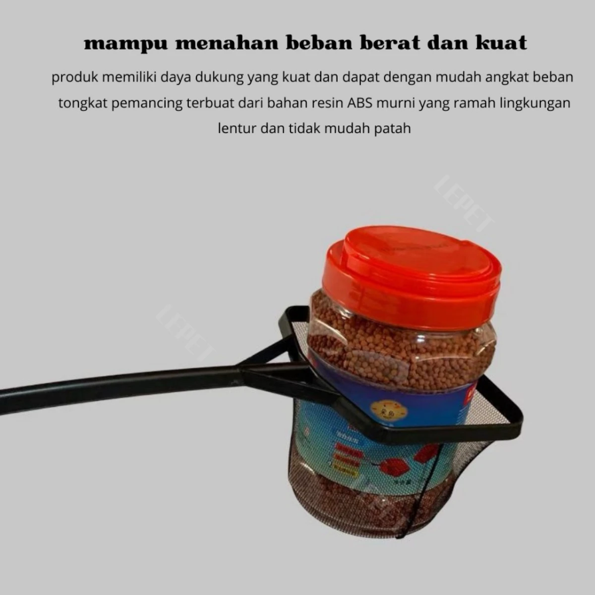 LEPET SEROKAN J10 SARINGAN JARING IKAN HIAS CUPANG GUPPY BLACK SERIES PREMIUM foto 7