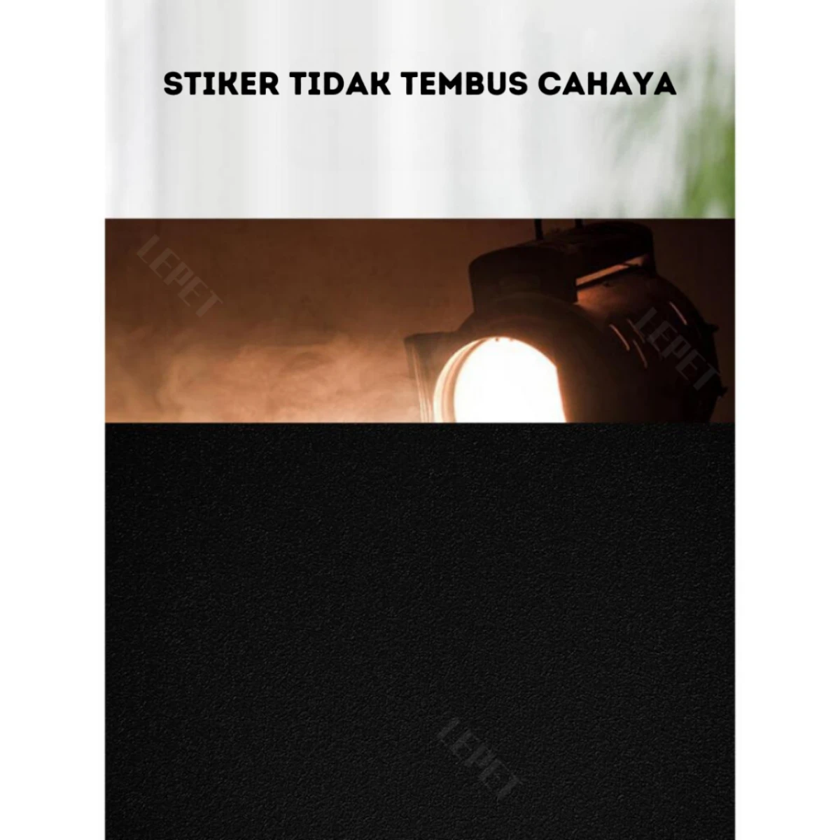 LEPET STICKER BACKGROUND AQUARIUM 122x50cm / 122x25cm /AQUASCAPE / STIKER AKUARIUM / SCOUTLITE foto 3