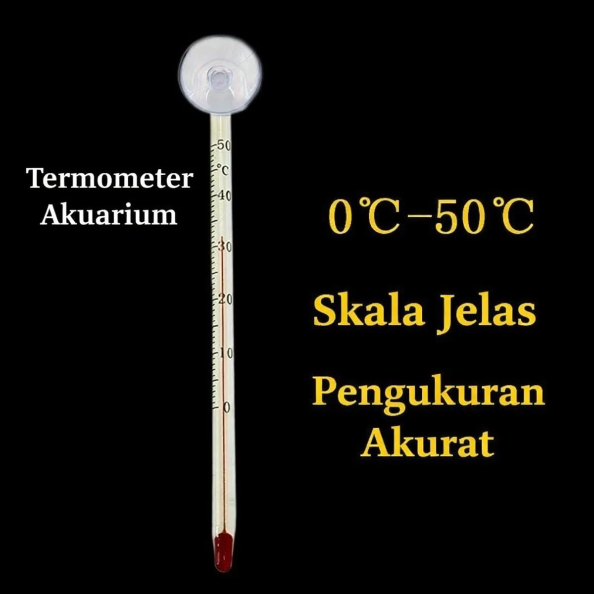 LEPET Thermometer Aqurium / Aquascape / Pengatur Suhu Air foto 3