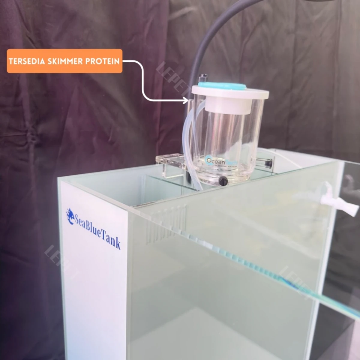 LEPET Akuarium Ikan AIR LAUT SBTHB35/40/ LENGKAP FILTER DAN LAMPU / KACA SUPER BENING / OPTIK CLEAR foto 9