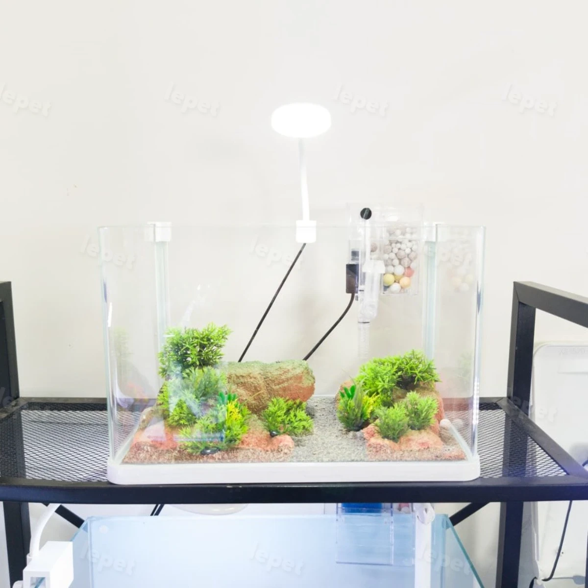 LEPET AQUASCAPE PAKET AP58 / AQUARIUM MELENGKUNG OPTIC CLEAR / AQUASCAPE / AQUARIUM BENDING SUPER BENING foto 7