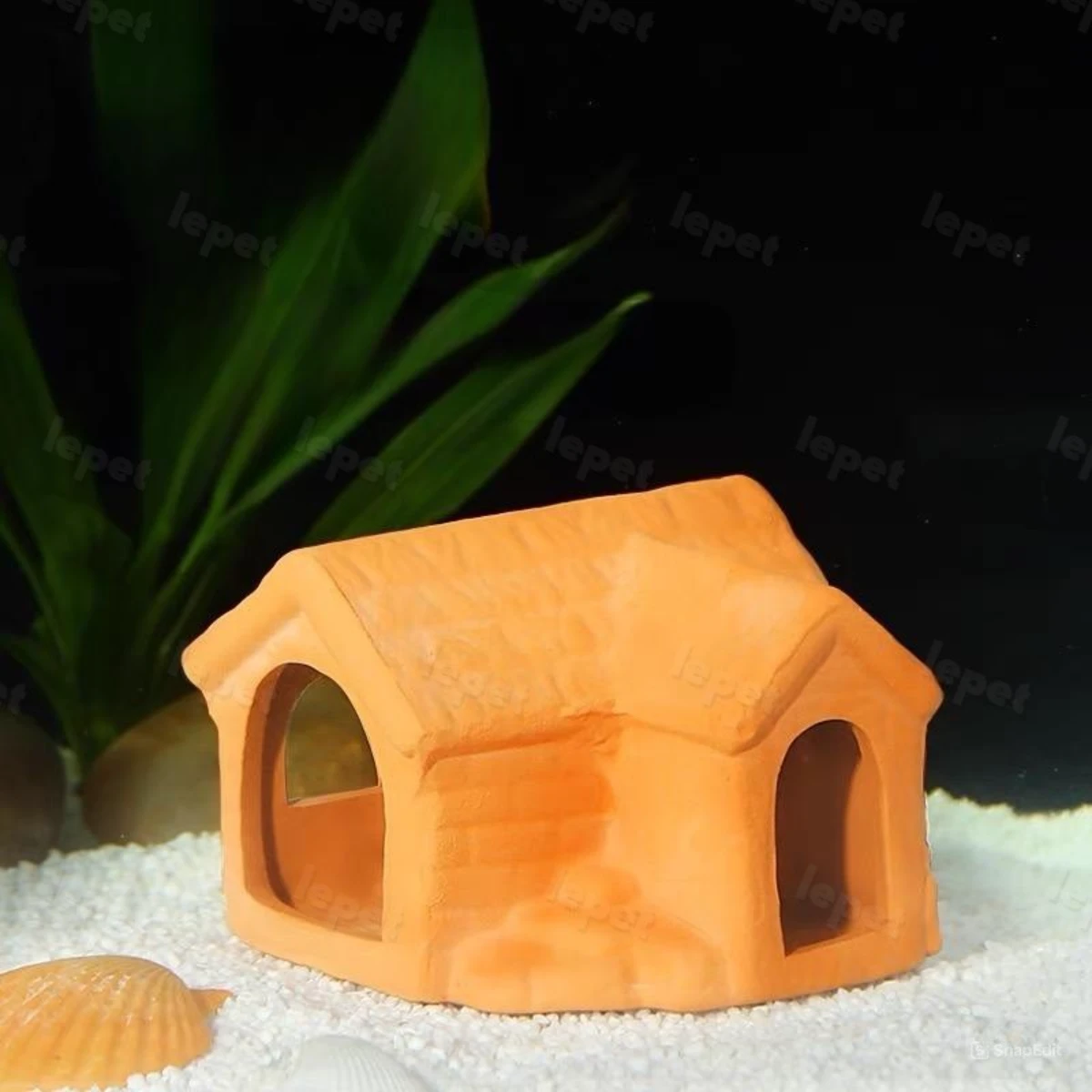 LEPET Hiasan Aquarium XX06 / XX07 / XX10 / XX13 / XX136 / XX147 Dekorasi Ornamen Simulasi foto 3