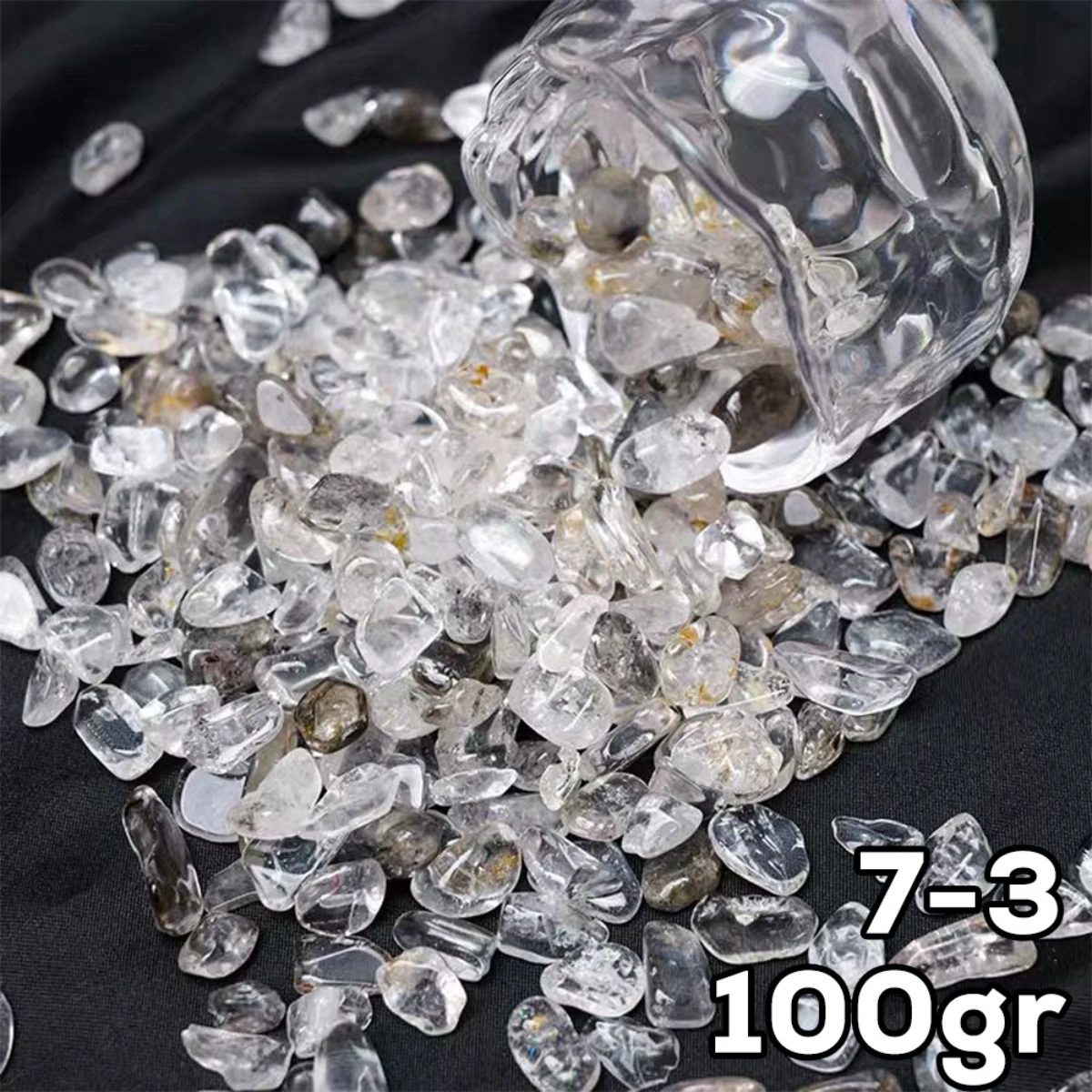 LEPET Batu Kristal kaca 3-5/5-5/19-5/7-5/16-5/16-3/7-3/22-5/ Ice Stone Aquarium /batu kaca crystal hiasan aquarium foto 4