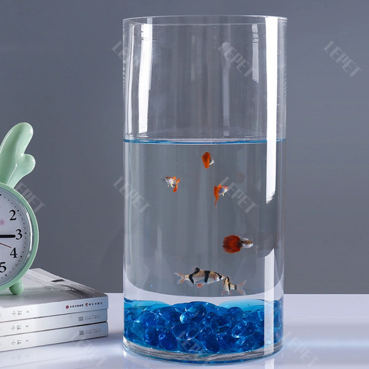 LEPET AQUARIUM MINI KECIL A24 / A25 AKUARIUM IKAN CUPANG HIAS foto 9