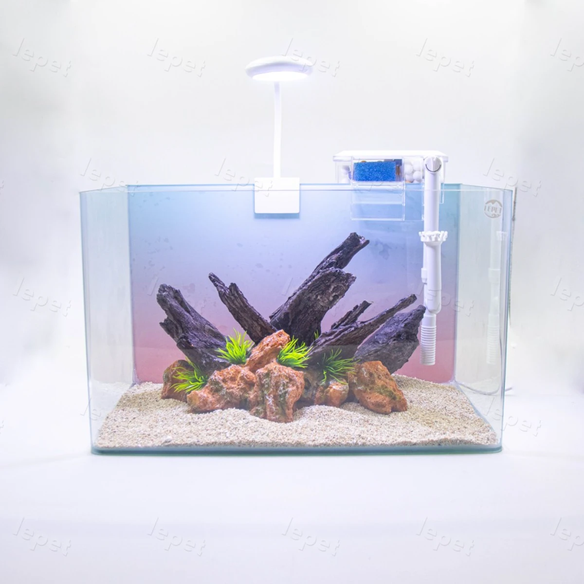 LEPET AQUASCAPE PAKET AP40 / AQUARIUM MELENGKUNG / AQUASCAPE / AQUARIUM BENDING foto 6