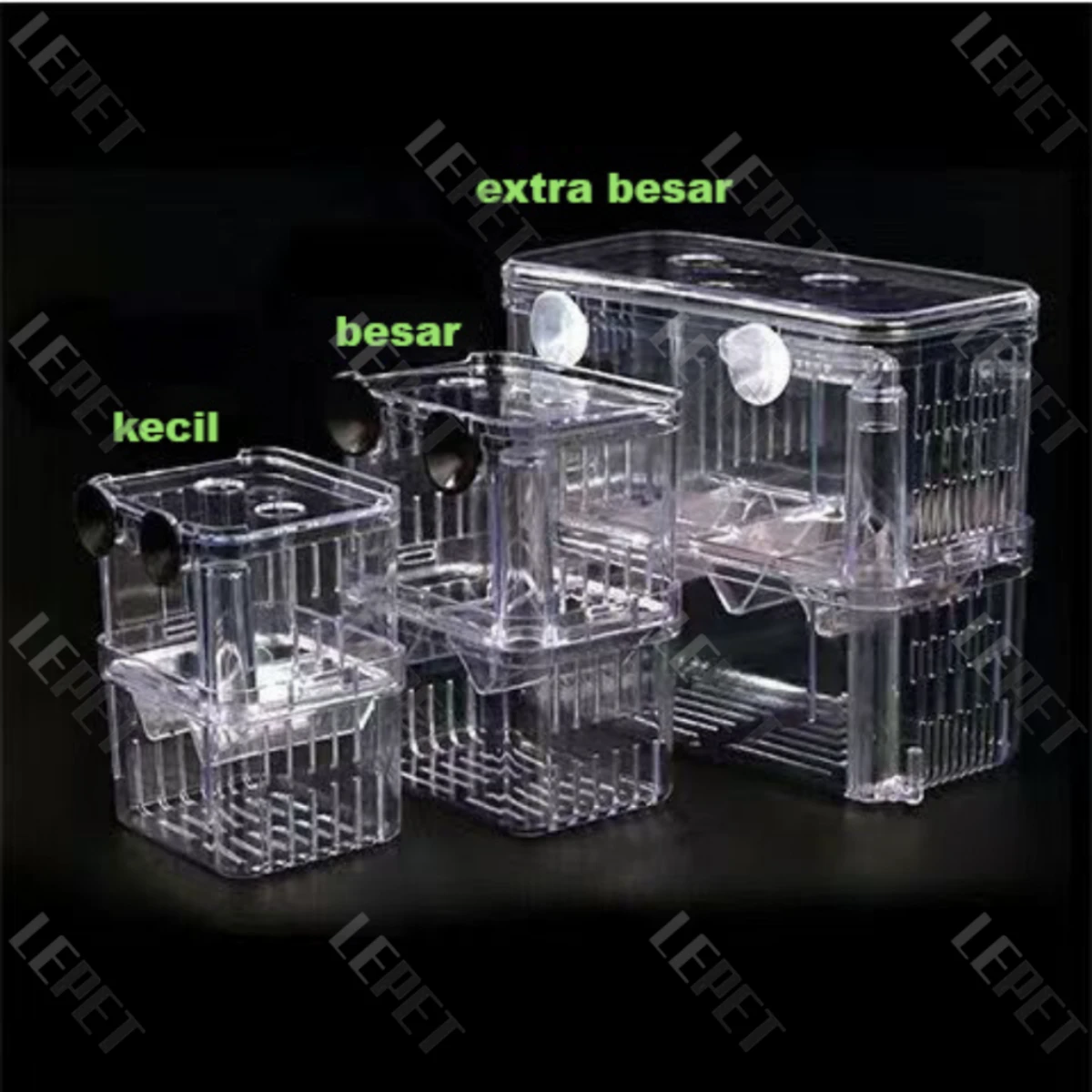 LEPET Breeding Box Guppy / Isolation Box / Karantina ikan foto 4