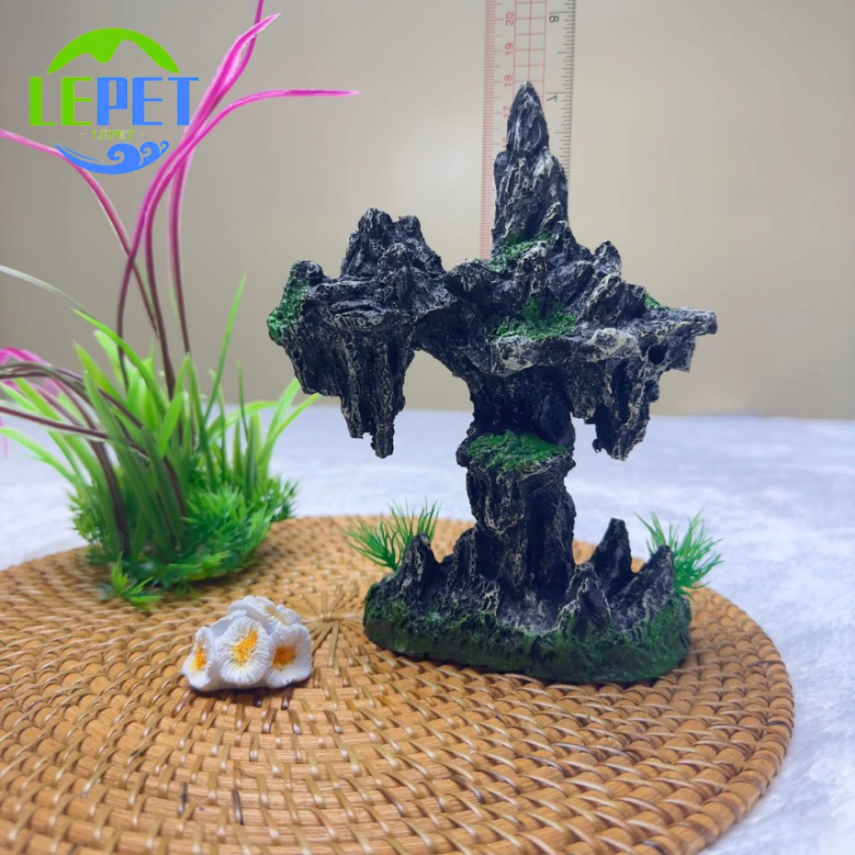 Hiasan Aquarium Bebatuan Resin