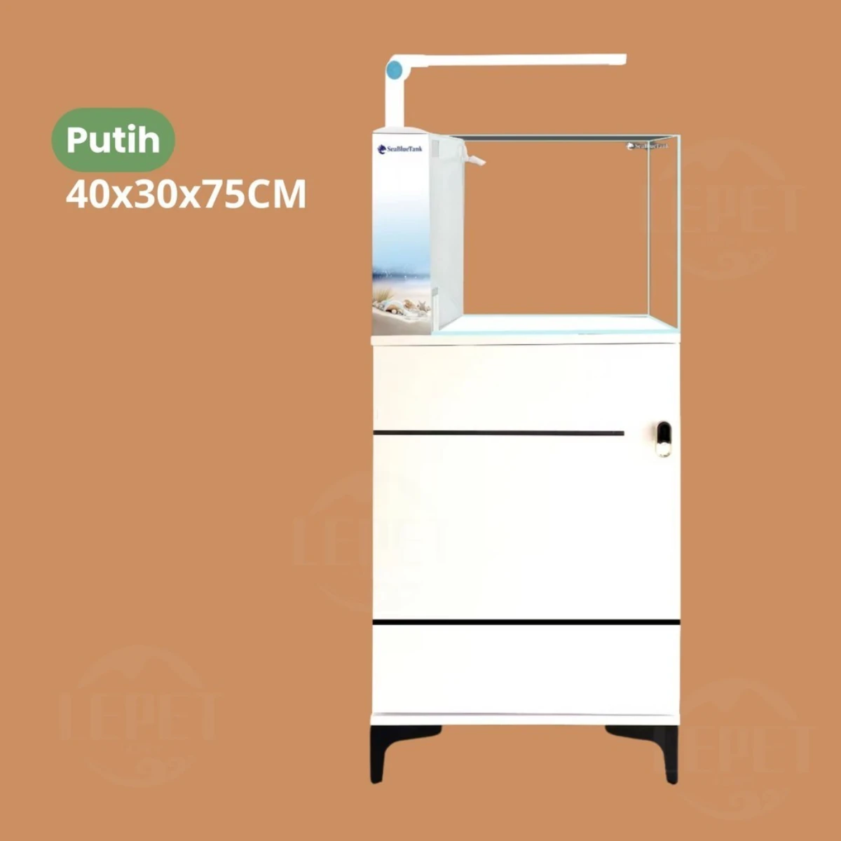 LEPET lemari kabinet aquarium 510F(40cm)/ Kabinet aquarium / meja aquascape / akuarium cabinet foto 3
