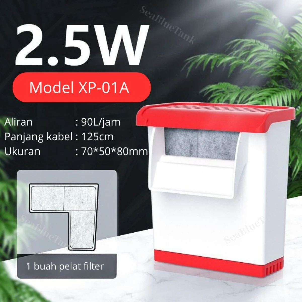 LEPET filter Kura kura XP 01A / Low water low watt foto 2