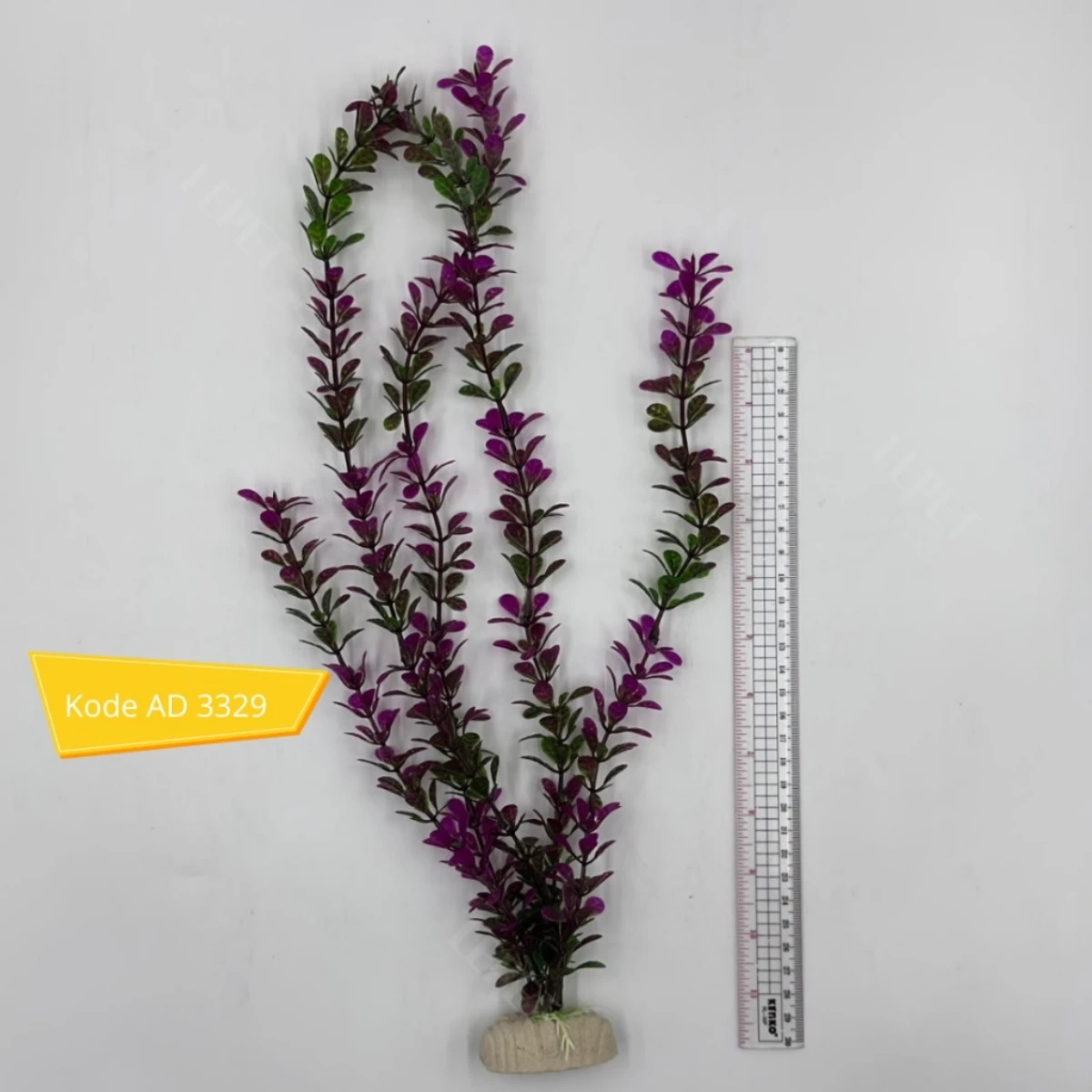 LEPET Hiasan Aquarium AD3107/ AD3136 / AD3329 / Tanaman Aquarium pelastik foto 6