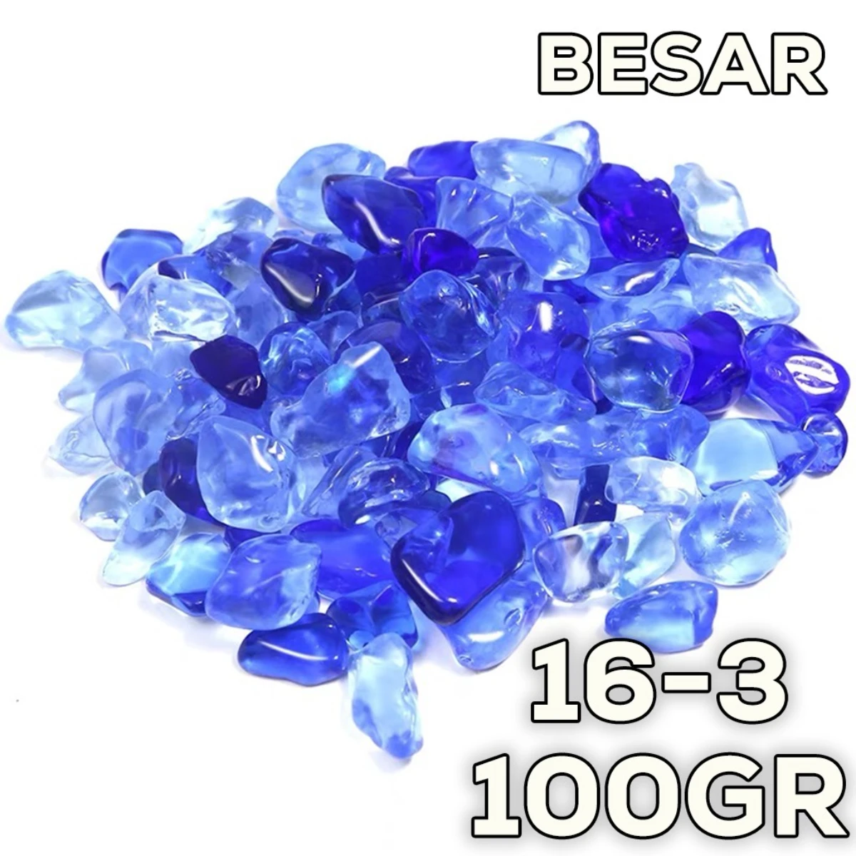 LEPET Batu Kristal kaca 3-5/5-5/19-5/7-5/16-5/16-3/7-3/22-5/ Ice Stone Aquarium /batu kaca crystal hiasan aquarium foto 7