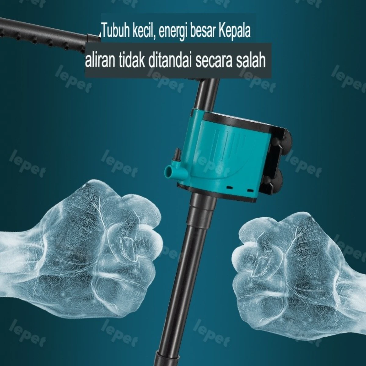 LEPET Pompa Celup Kolam Ikan Water Pump Aquarium Filter Pump LPHJ300Y/350Y/400Y/500Y/600Y/700Y foto 5