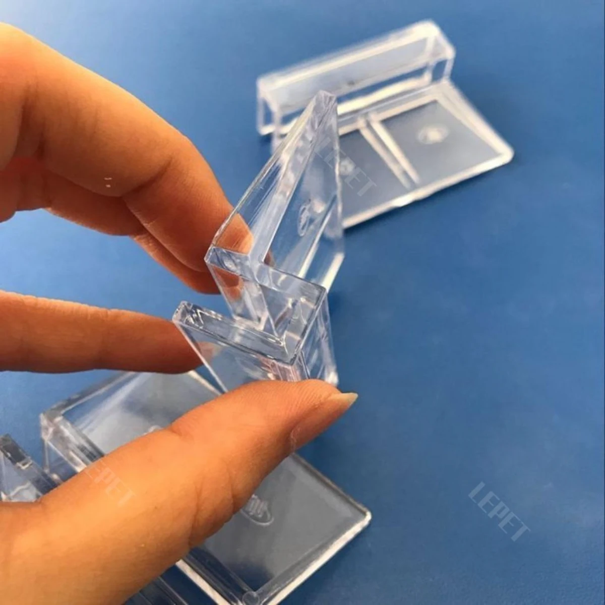 LEPET Bracket Penyangga Tutup Aquarium / Clip Holder Cover Aquarium Akrilik / tutup aquarium foto 7