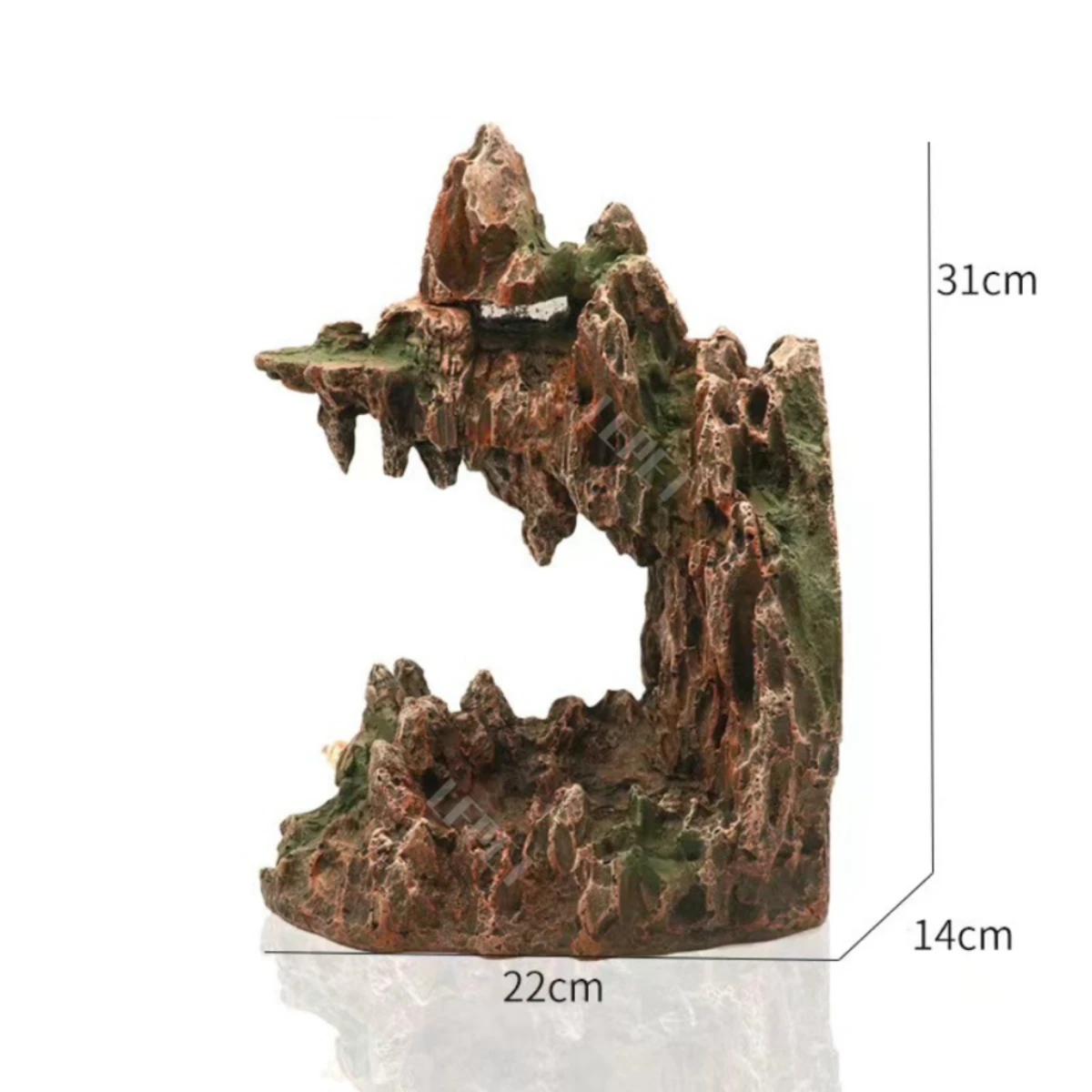 LEPET WATERFALL AQUASCAPE 20622 / HIASAN AQUARIUM TEBING AIR TERJUN foto 5
