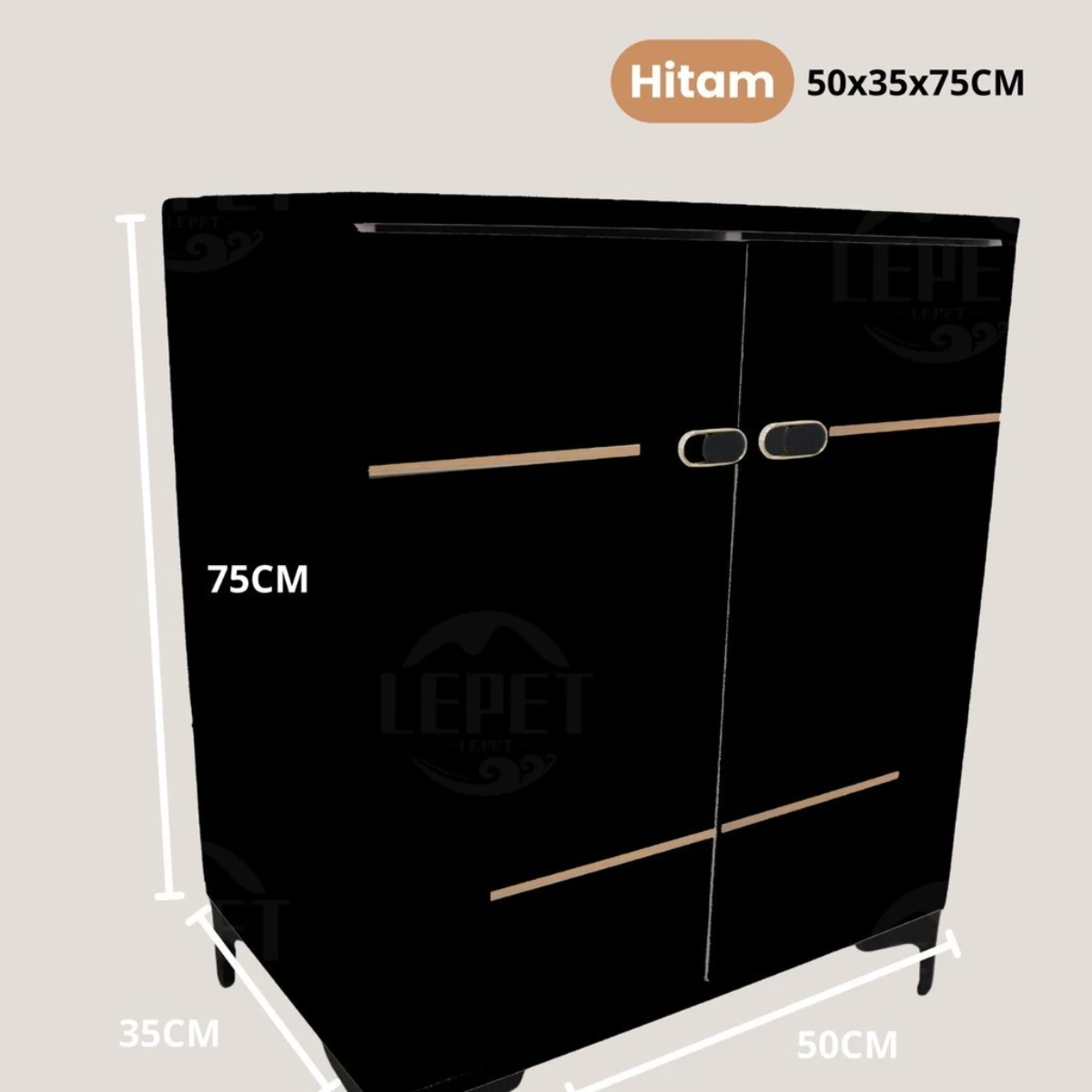 LEPET lemari kabinet aquarium 510F(50cm/60cm)/ Kabinet aquarium / meja aquascape / akuarium cabinet foto 6