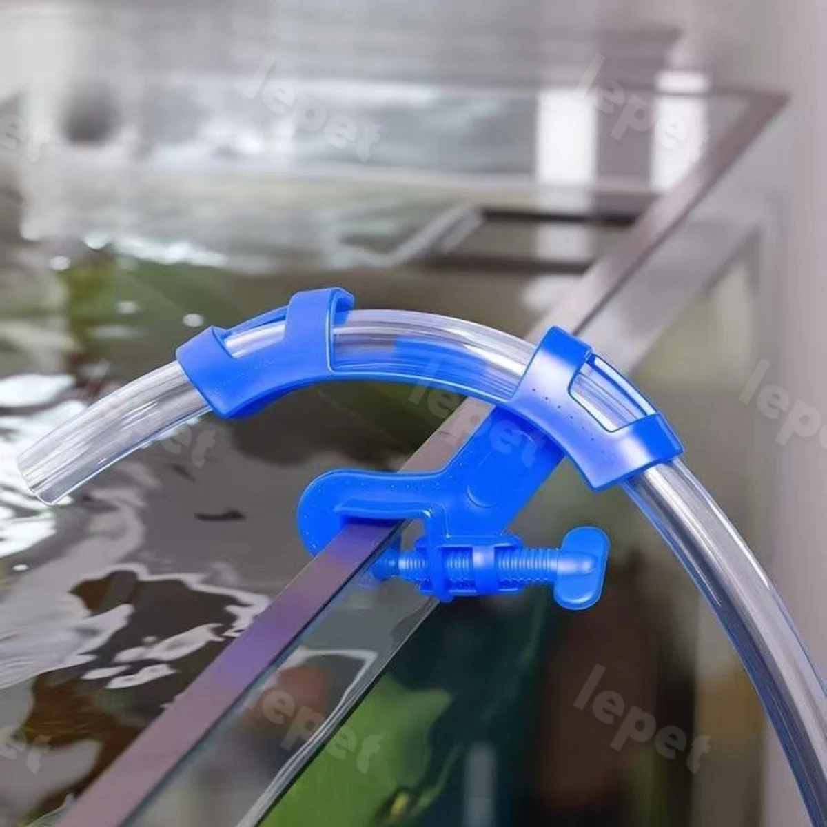LEPET Holder Aquarium Penyangga Selang Akuarium PJ52 Penjepet Selang foto 4
