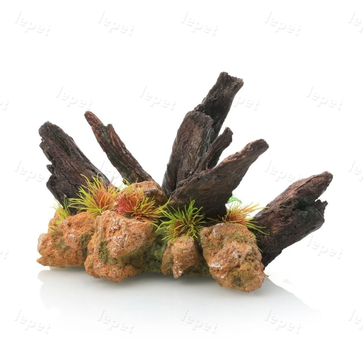 LEPET kayu aquascape imitasi GS2205 hiasan aquarium / dekorasi aquarium foto 5