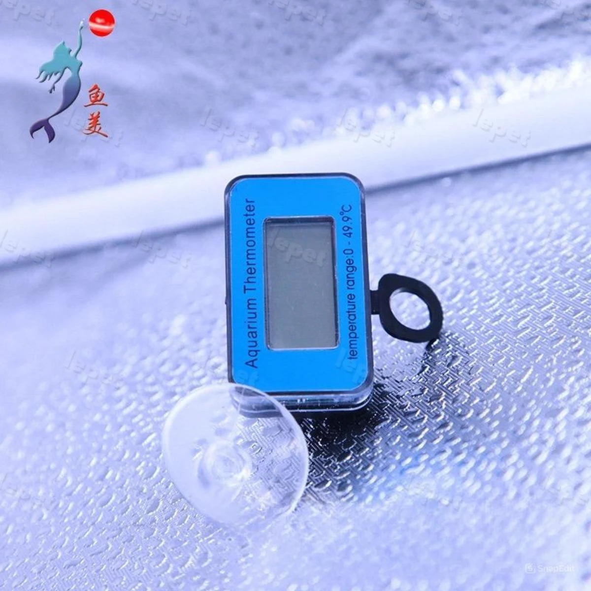 LEPET Aquarium Thermometer Digital Submersible PJ34 / Aquascape Suhu / Termometer Akuarium foto 3