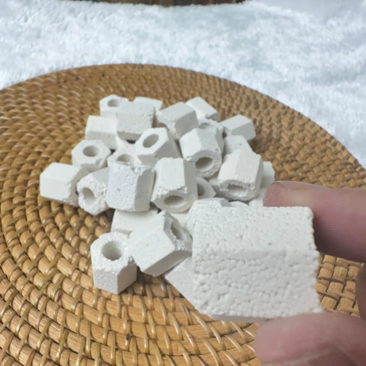 LEPET BIORING INFRARED bio ring pori pourus MERAH/PUTIH media filter biologis 500G foto 3