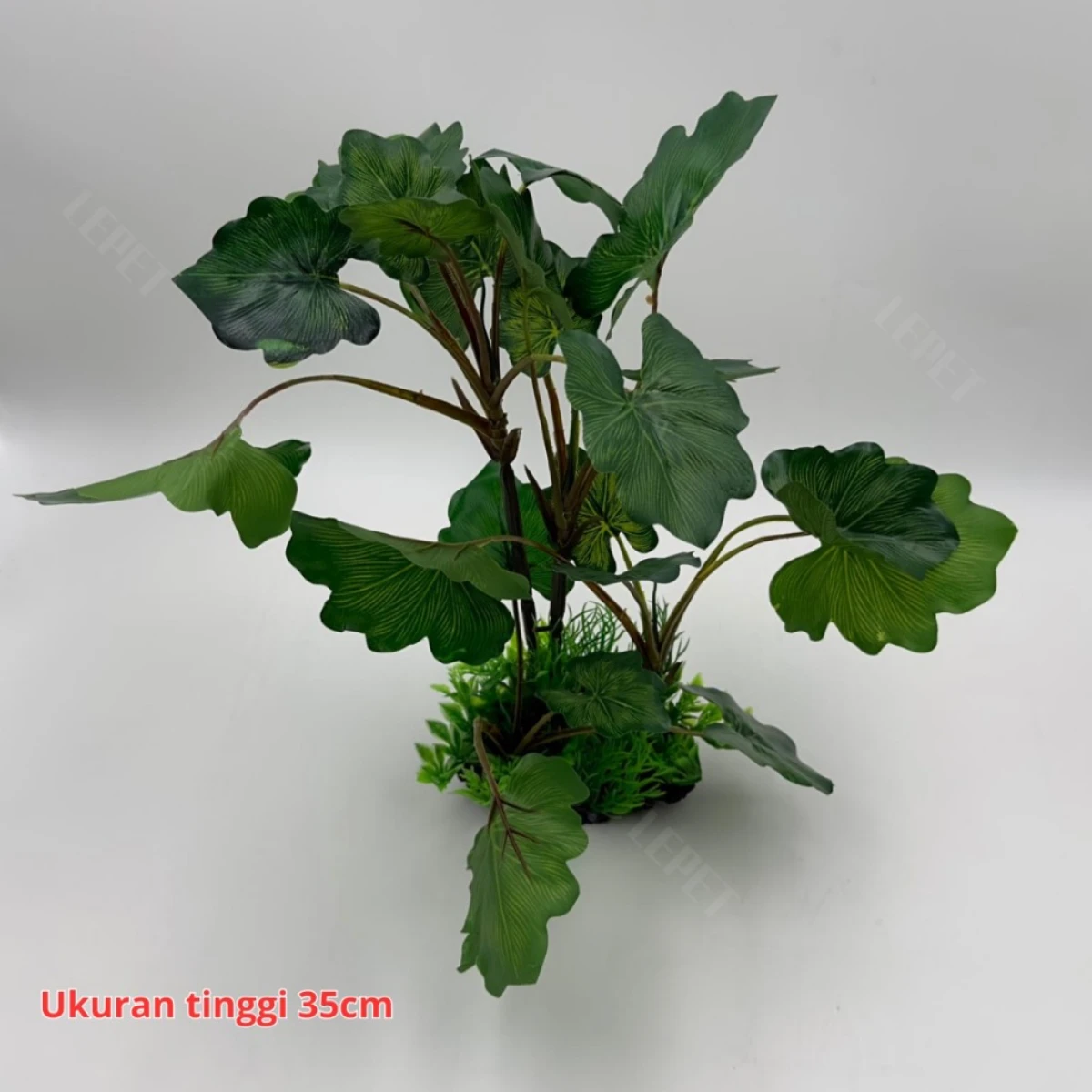 LEPET Hiasan Aquarium PC5407 KE07 Tanaman Aquarium pelastik foto 2