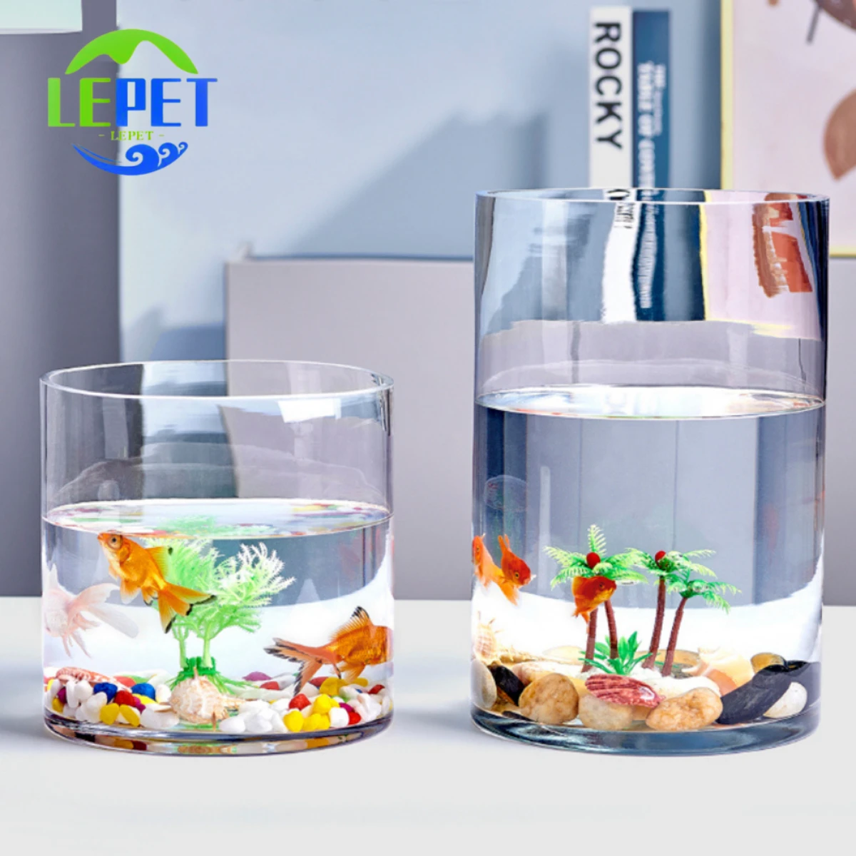 LEPET AQUARIUM MINI KECIL A24 / A25 AKUARIUM IKAN CUPANG HIAS foto 6