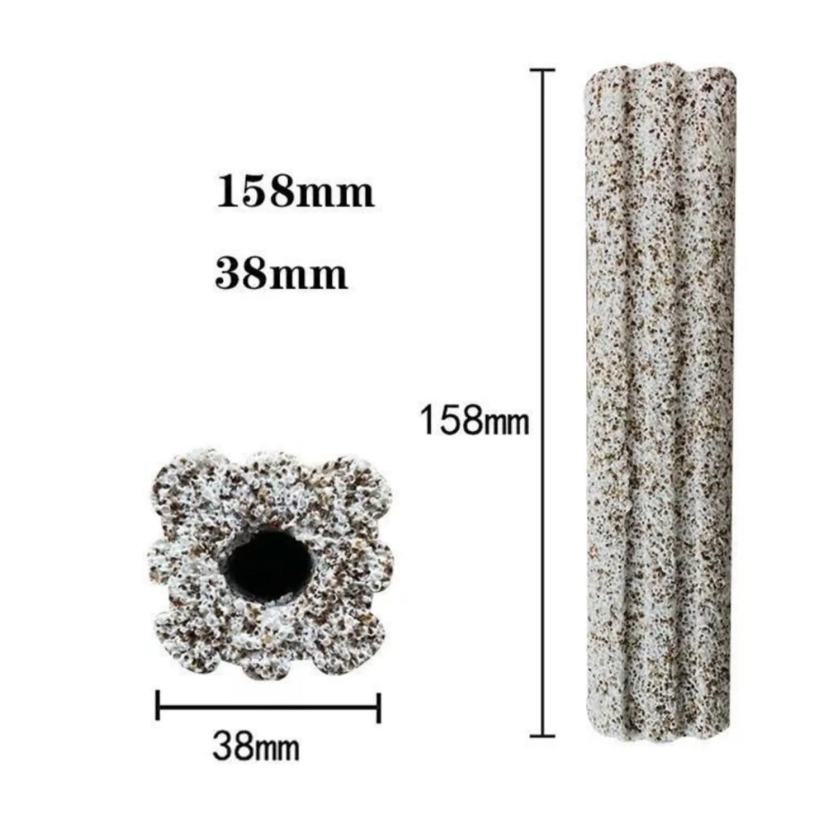 LEPET MEDIA FILTER ECO BIO BLOCK 15.5cm x 3.5cm RUMAH BAKTERI MOMOGI AQUARIUM REEF TANK foto 6