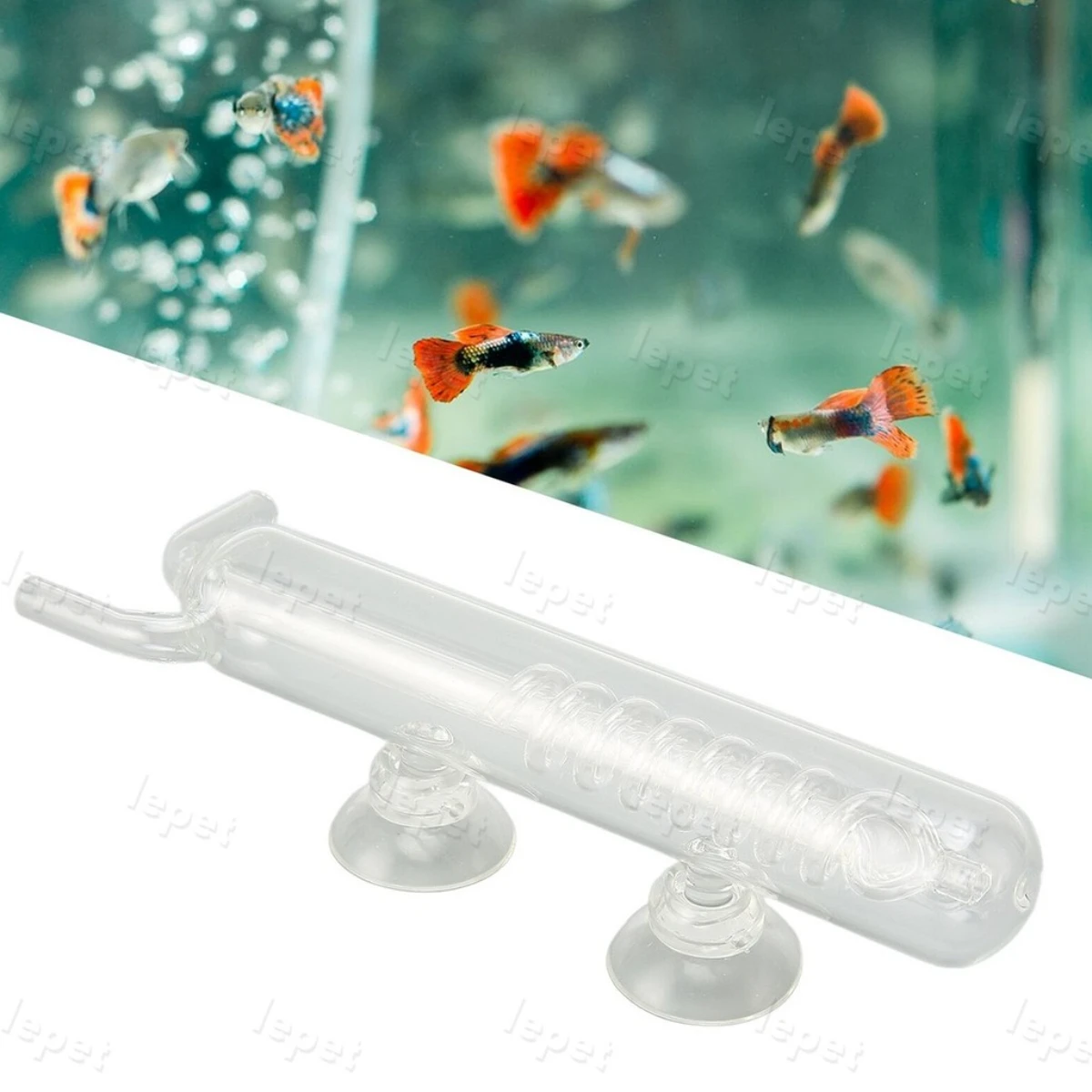 LEPET Glass Diffuser CO2 PJ31/ PJ32 / Atomizer Co2 Aquascape foto 4