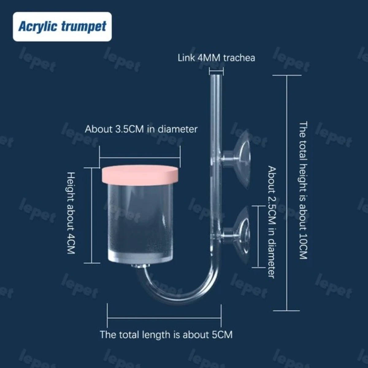 LEPET Diffuser Oksigen Aerator PJ01 / Co2 Low Pressure foto 9