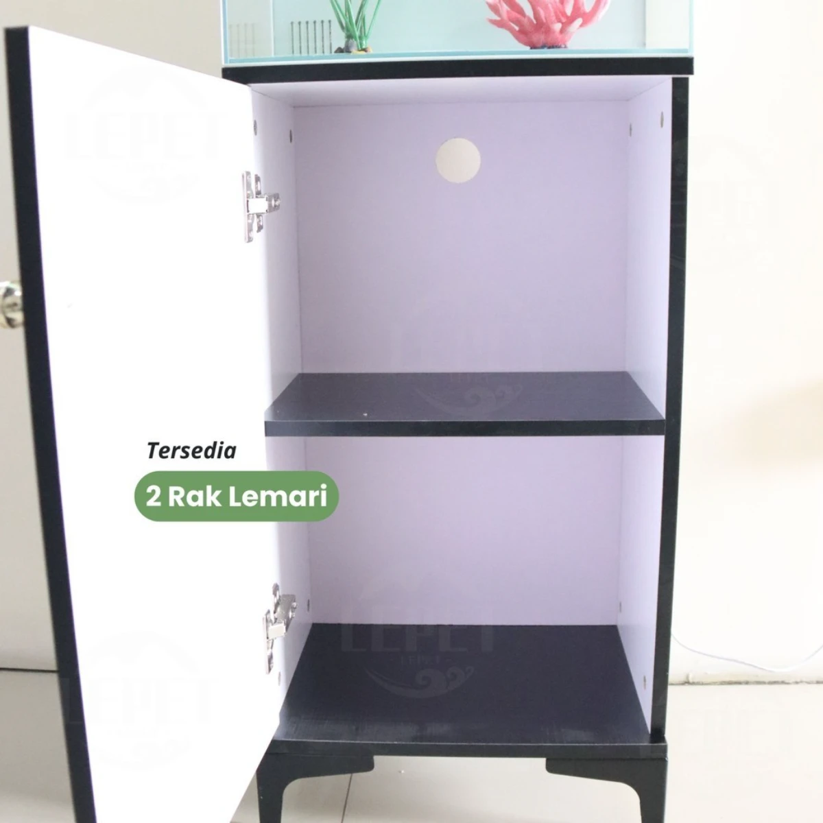 LEPET lemari kabinet aquarium 510F(40cm)/ Kabinet aquarium / meja aquascape / akuarium cabinet foto 2